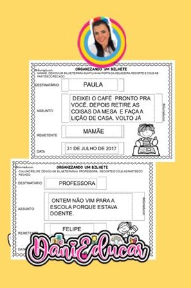 Gênero textual bilhete