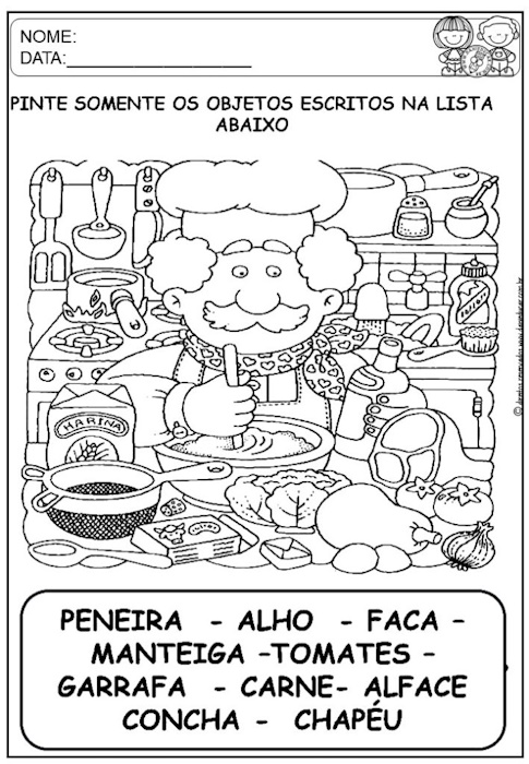 Atividades educativas alimentação saudavel