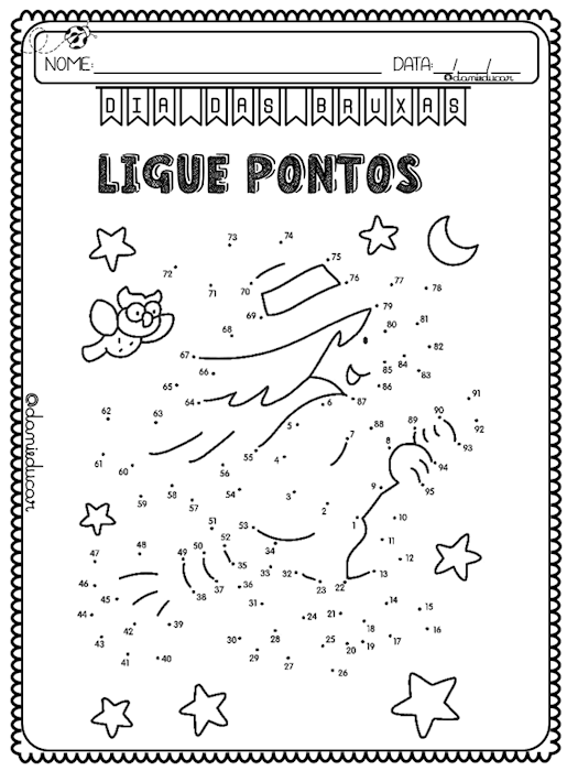 Ligue pontos dia das bruxas