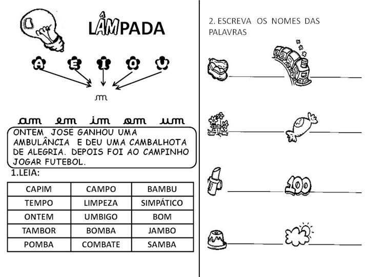 Atividades de ortogafia