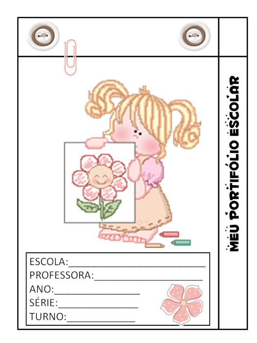 Capa portfólios de alunos