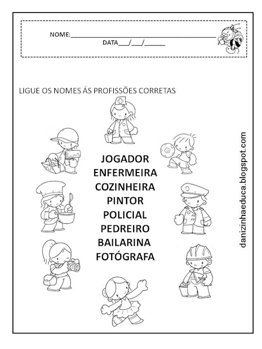 Atividades dia do trabalho - 1º ano