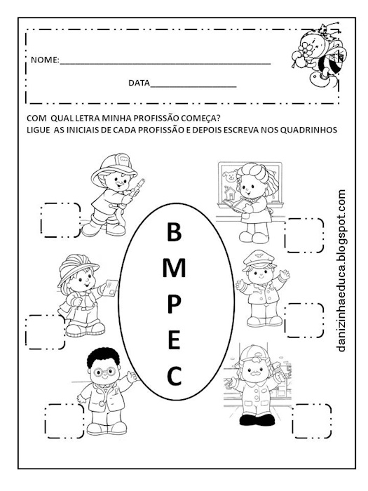 Atividades dia do trabalho - 1º ano