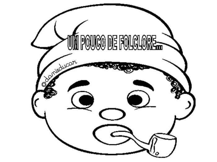 Livrinho de atividades do folclore