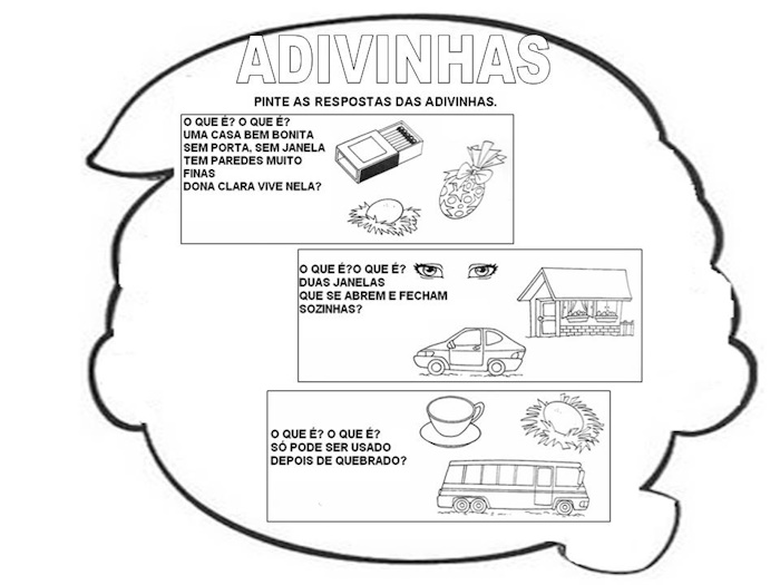 Livrinho de atividades do folclore