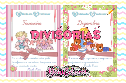 Capas mensais para professor