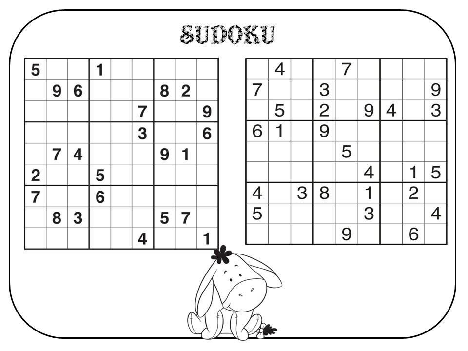 Sudoku para impressão 