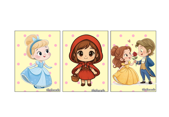 JOGO DAS 3 PISTAS CONTOS DE FADAS