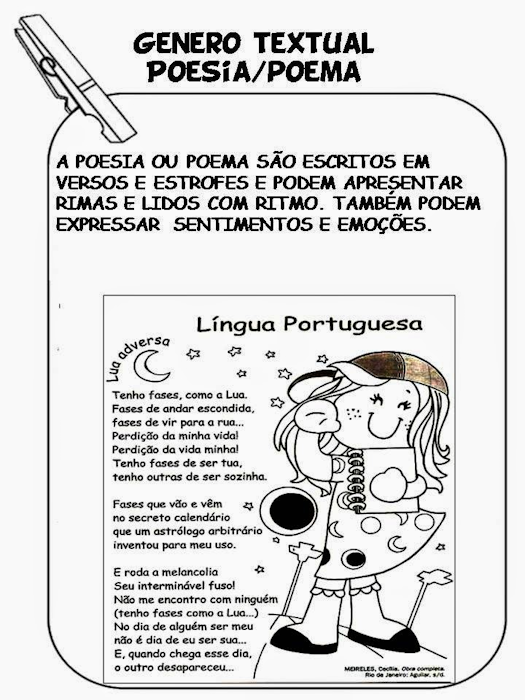 TIPOS DE GÊNEROS TEXTUAIS