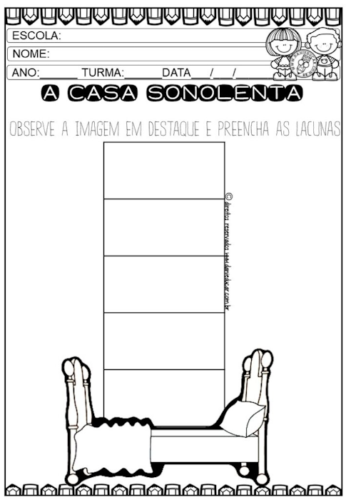 Atividades com livro de literatura infantil