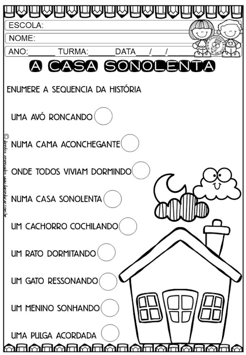 Atividades com livro de literatura infantil