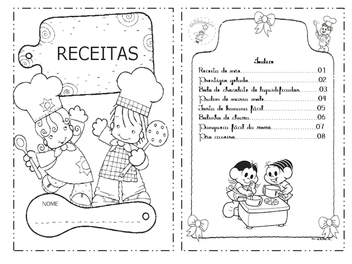 Livrinho receitas da mamãe