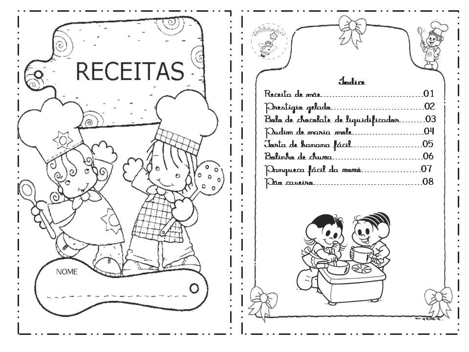 Livrinho de receitas da mamãe