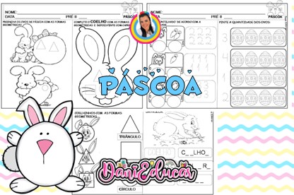 Atividades para educação infantil Páscoa