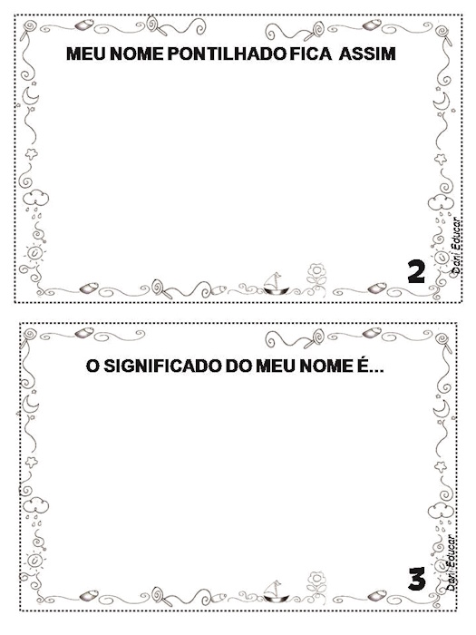 Livrinho do nome identidade e autonomia