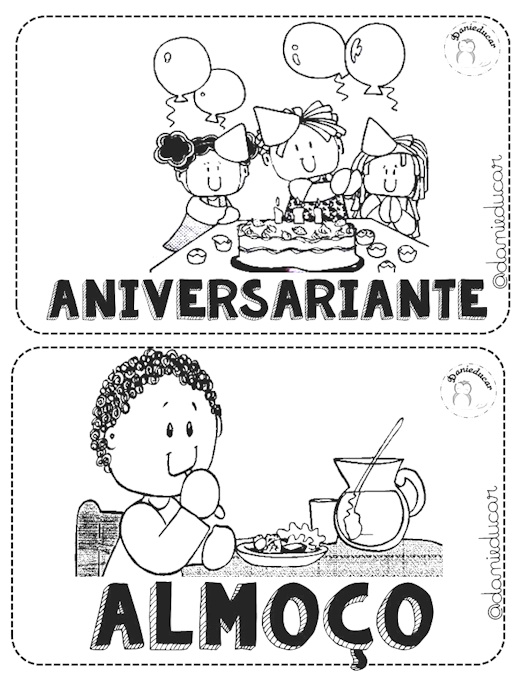 Rotina educação infantil