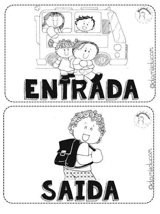 Rotina educação infantil