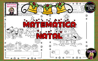 Atividades de matemática 2º ano com tema Natalino