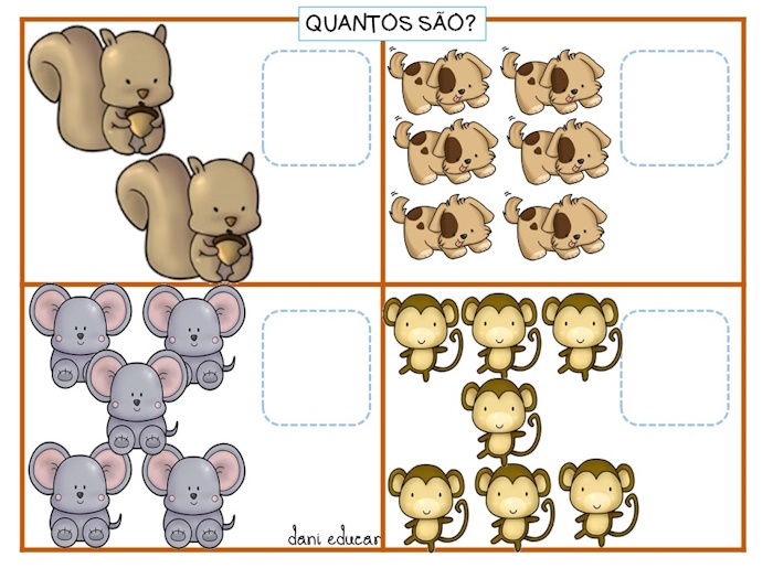 Atividades de matemática Educação Infantil
