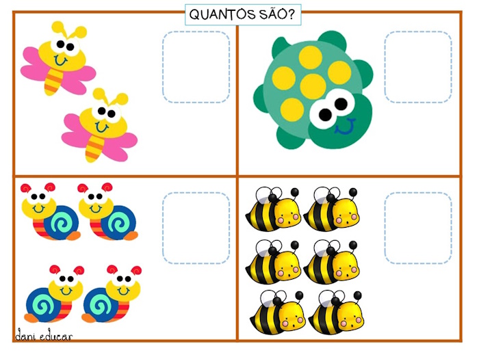 Atividades de matemática Educação Infantil