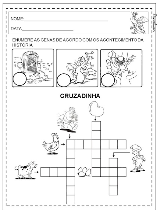 Atividades João e o pé de feijão