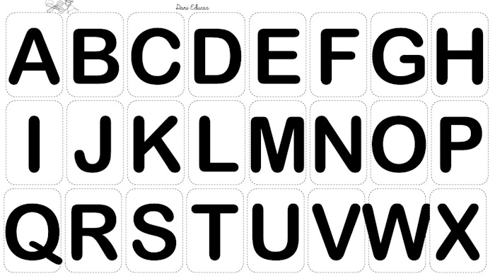 Avaliação diagnóstica do Alfabeto