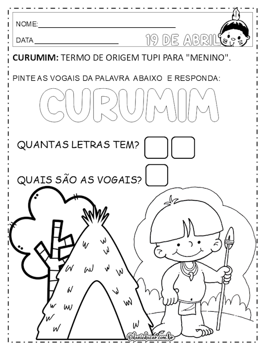 Atividades 1 ano ensino fundamental