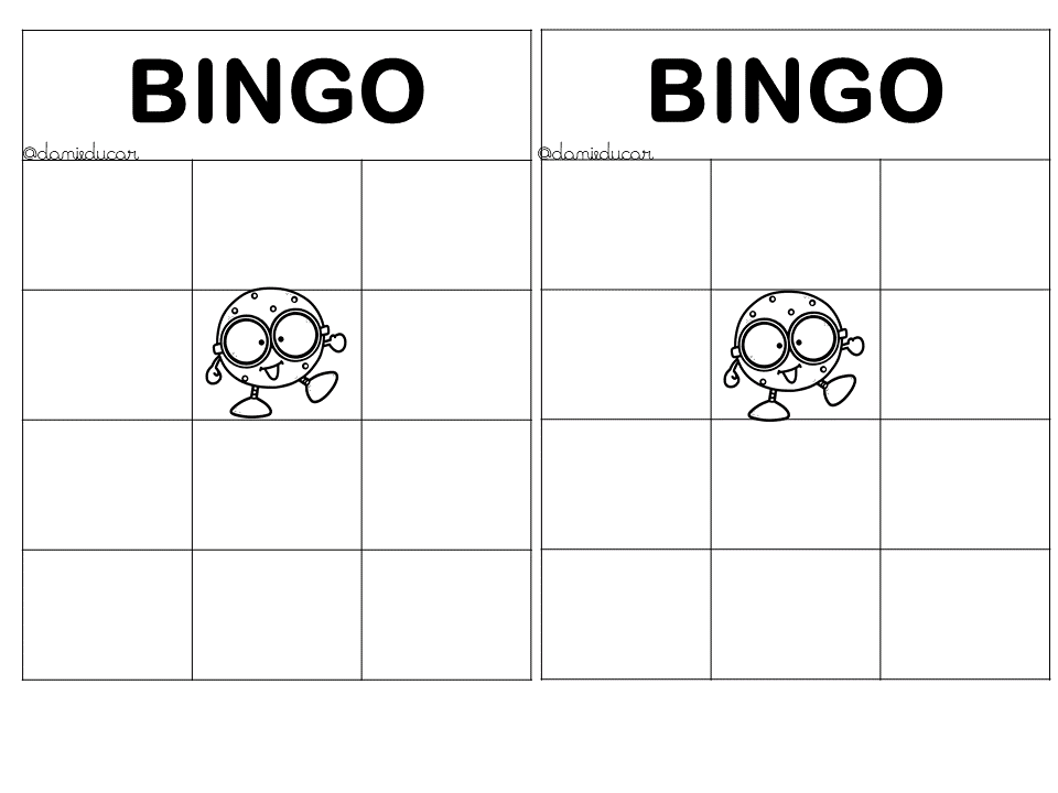 Bingo Dos Numeros Para Imprimir Educa