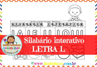 Silabário interativo - letra L