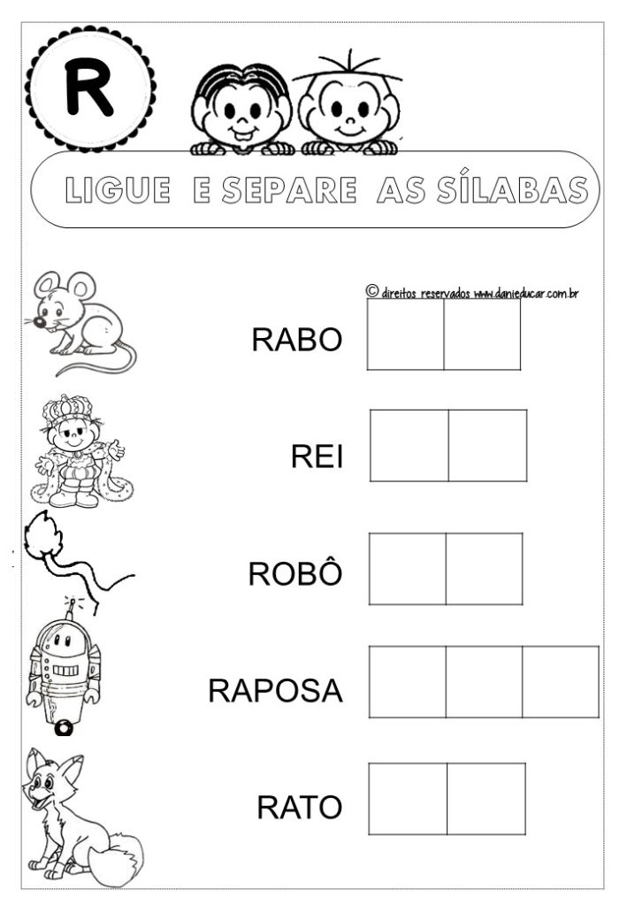 Separe as sílabas (Jogo)