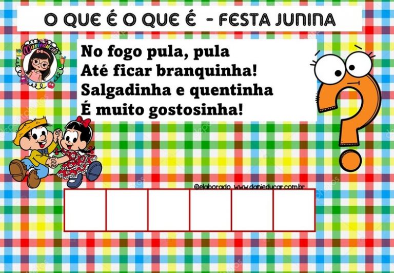 Adivinhas com temas juninos
