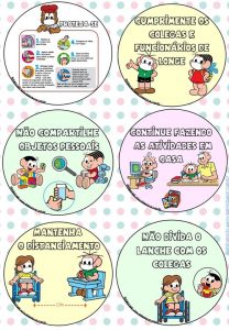 Cartaz dos combinados da turma