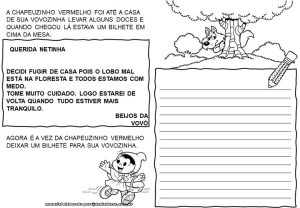 Atividades para trabalhar bilhete