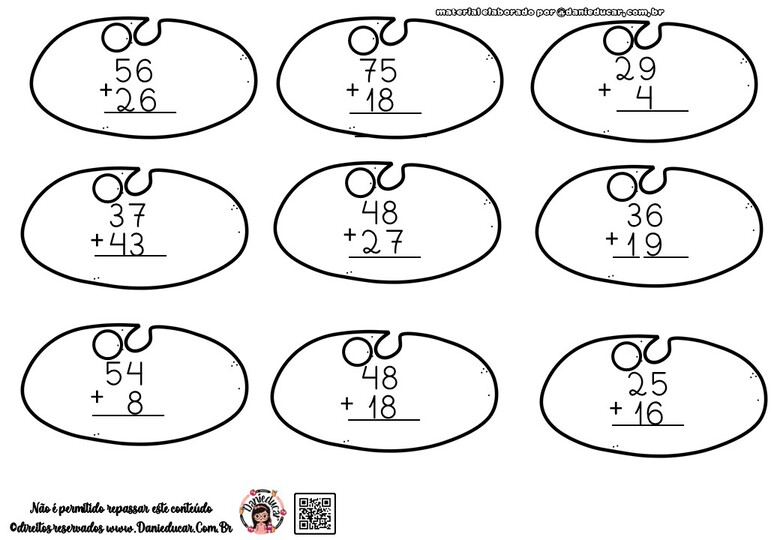 adição com reserva 2 ano