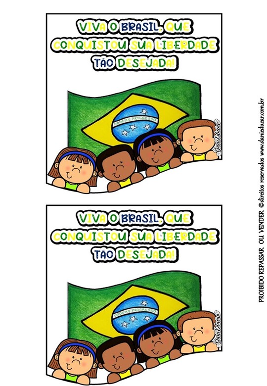 lembrancinha Independencia do brasil
