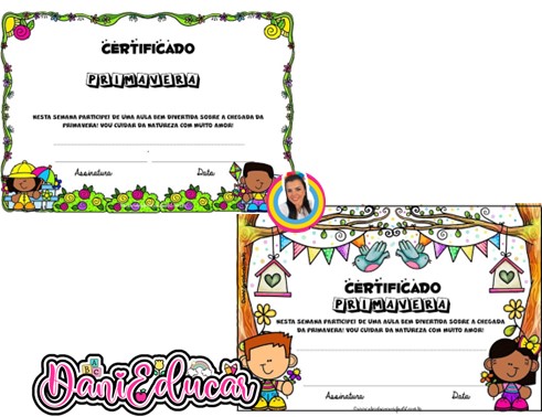 Certificado da Primavera